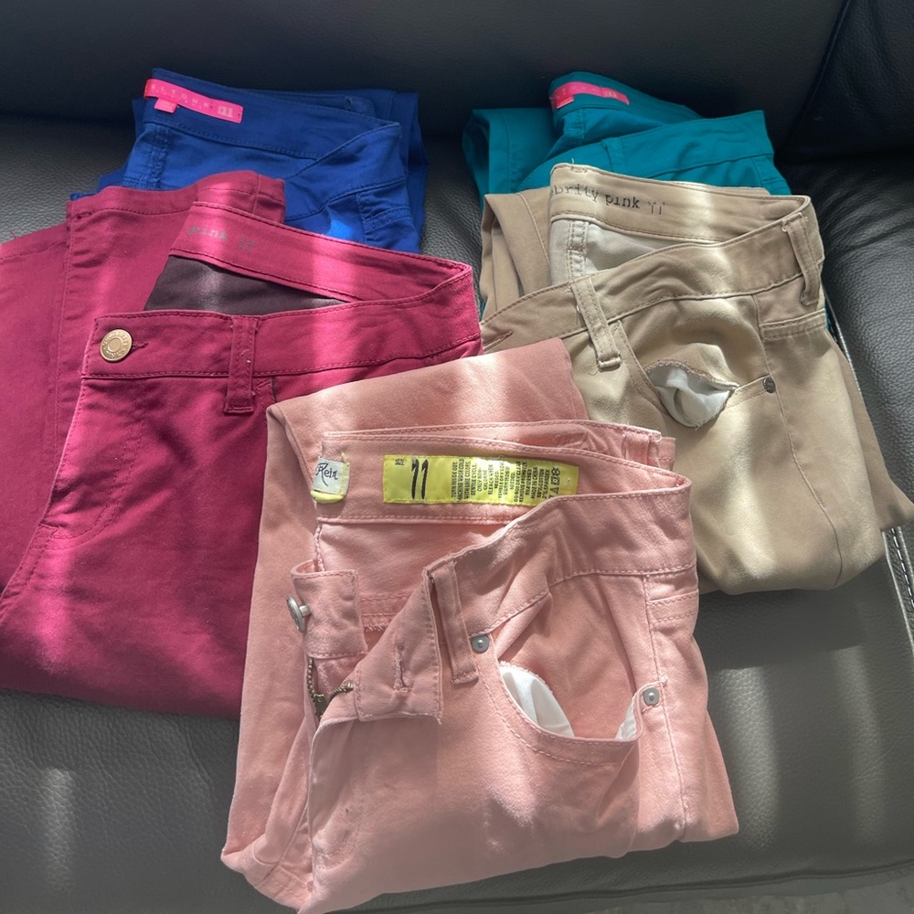 5 pair Slightly used jeans